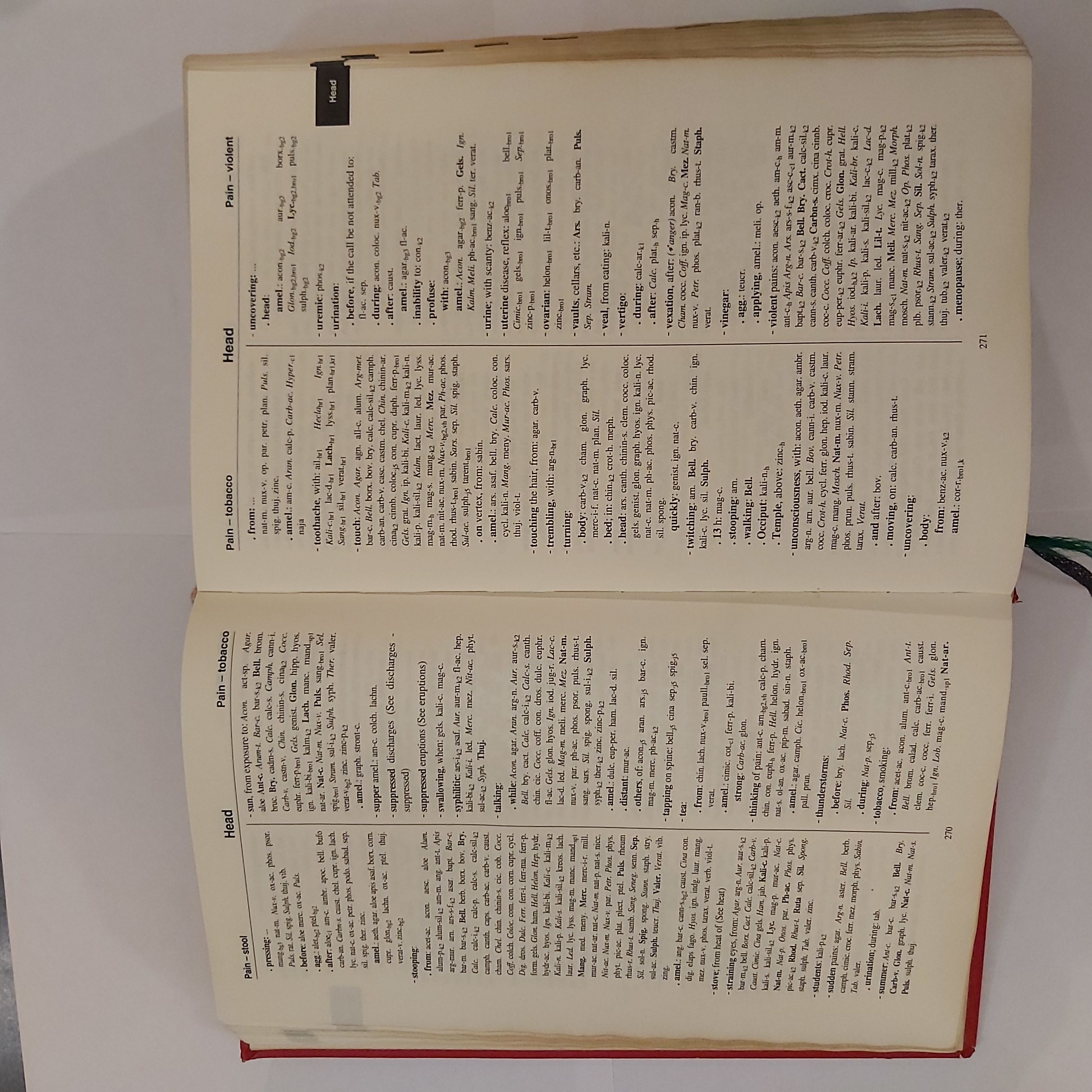 Repertorium Schroyens i Materia Medica Boericke